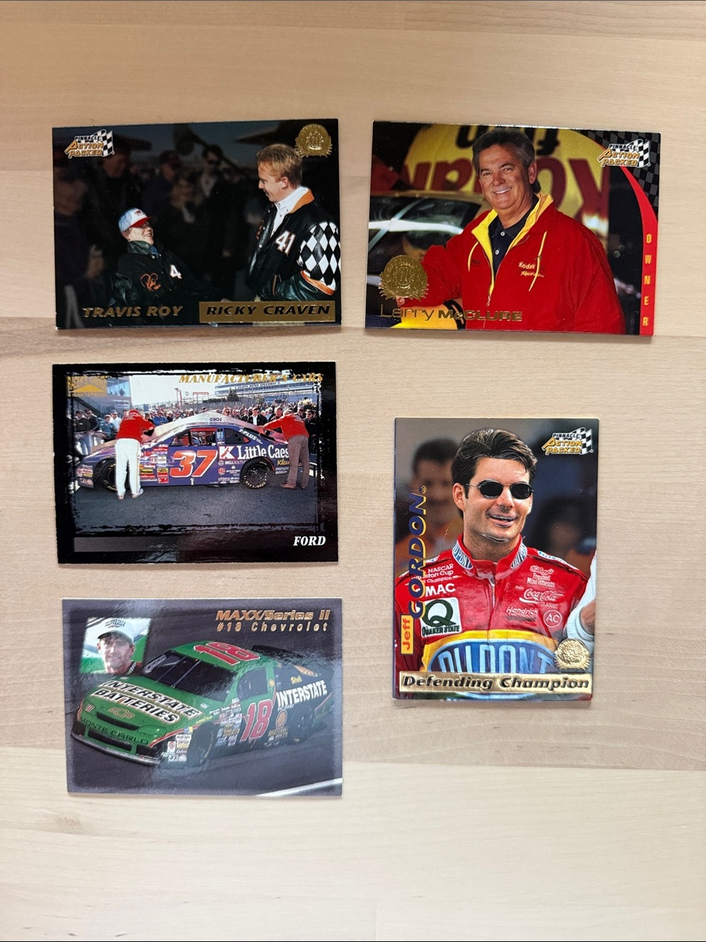 NASCAR Trading Cards - 9 Cards